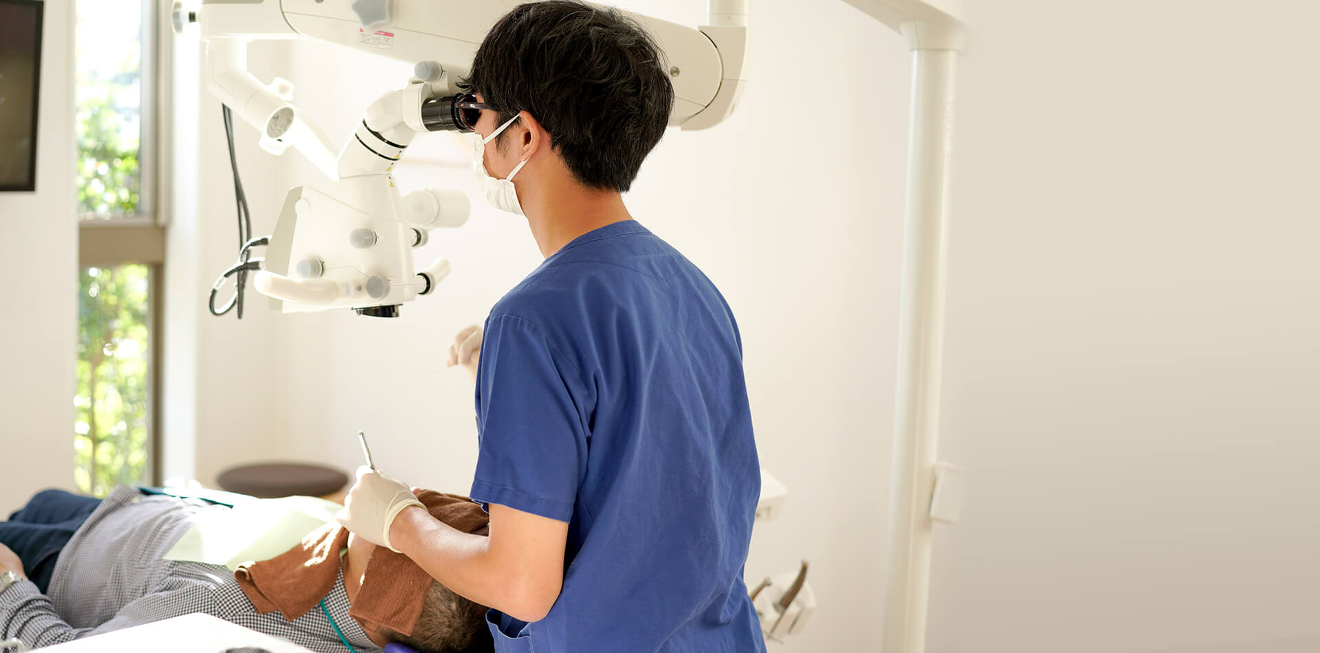 施術のイメージ　龍ヶ崎市の歯医者、白羽歯科医院