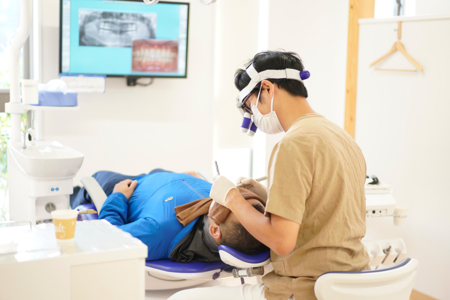 痛みの少ない治療を心掛ける